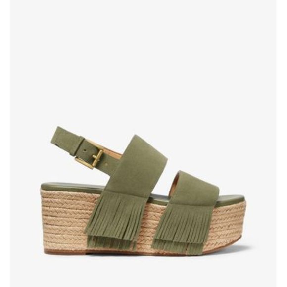 MICHAEL Michael Kors Shoes - MICHAEL MICHAEL KORS Hana Suede Flatform Sandle